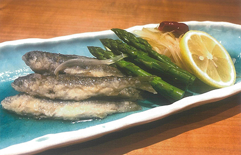 稚アユの南蛮漬け