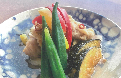 夏野菜の南蛮漬け