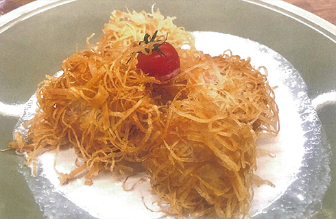 海老すり身揚げ点心仕立て