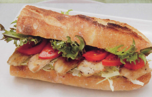 イワシのサンドイッチとマチュドニア